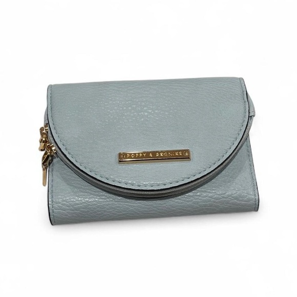 Poppy & Peonies Handbags - Poppy Peonies Women's Wallet baby blue
